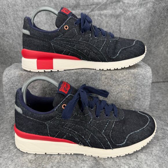 Onitsuka Tiger X Okayama Denim Ally Sneakers US for Men 7.5 25.5cm Navy Blue 234 main image 11